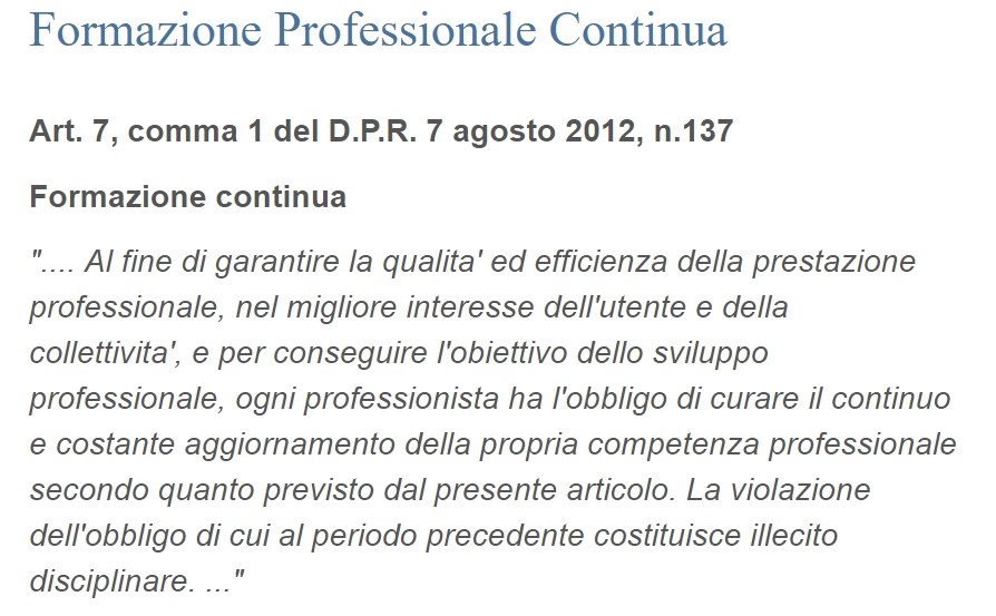 Formazione