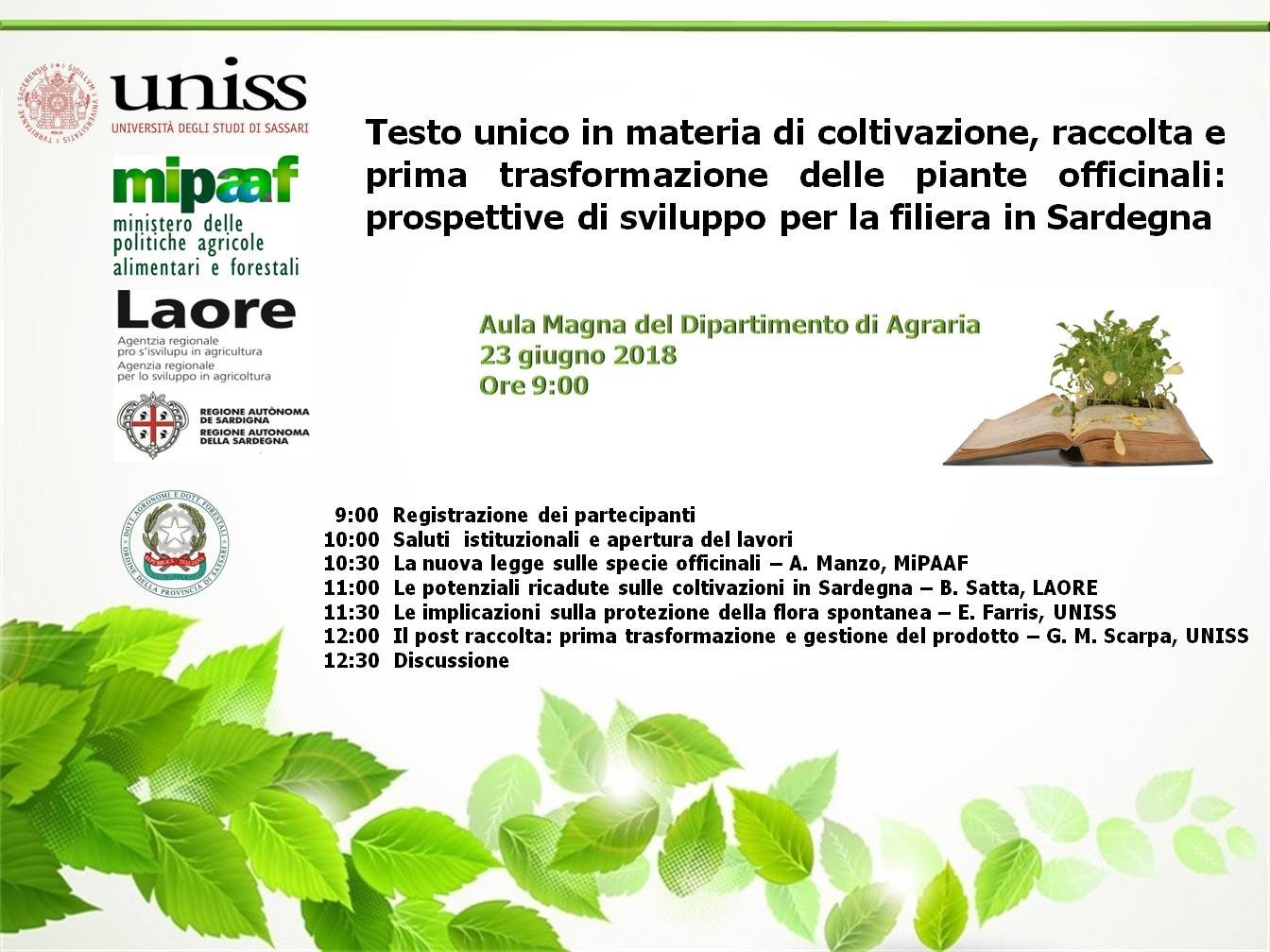 Officinali 23 giugno